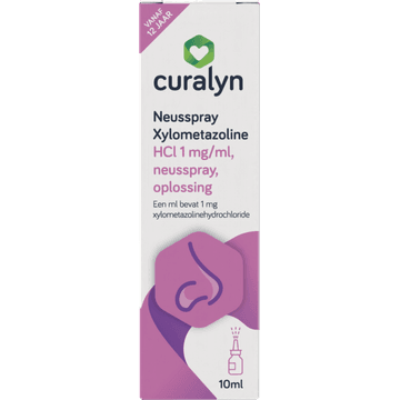 Curalyn Neusspray Xylo 1MG/ML 10ML