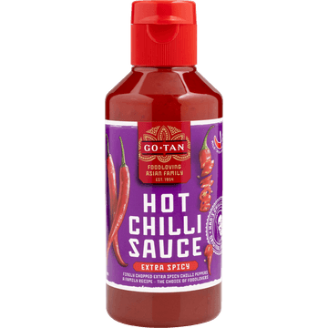 Go-Tan Hot Chilli Sauce Extra Spicy 270 ml