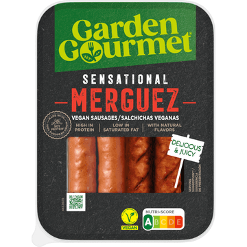 Garden Gourmet Vleesvervanger Sensational Sausage Merguez 180g