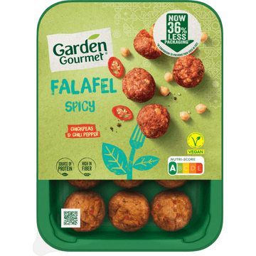 Garden Gourmet Vleesvervanger Falafel Spicy balletjes 190g