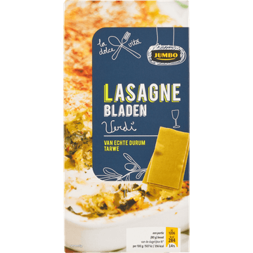Jumbo Lasagnebladen Verdi 250 g