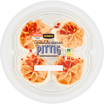 Jumbo Gevulde Eieren Pittig 4 Stuks