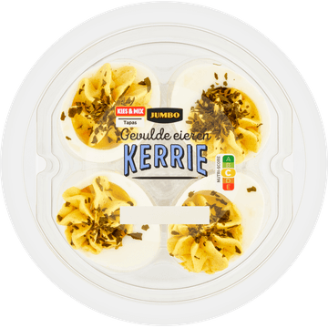 Jumbo Gevulde Eieren Kerrie 4 Stuks