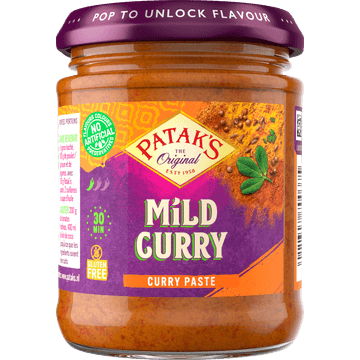 Patak's Original Mild Curry Kruidenpasta 165 g
