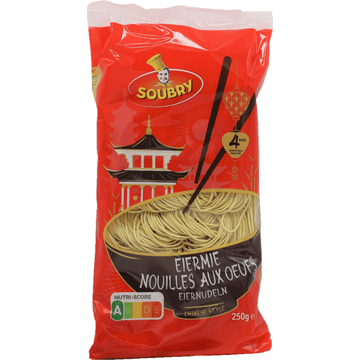 Soubry Chinese Eiermie Eiernudeln 250 g