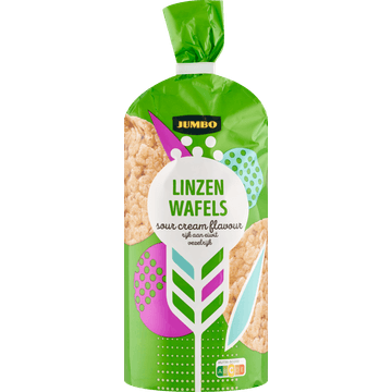 Jumbo Linzenwafels Sour Cream 122g