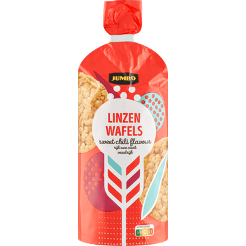 Jumbo Linzenwafels Sweet Chili 122g