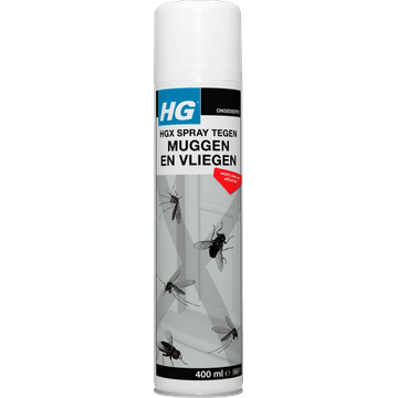 HGX Spray Tegen Muggen En Vliegen 400ml