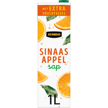 Jumbo Sinaasappelsap met Extra Vruchtvlees 1 L