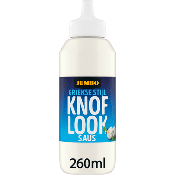 Jumbo Griekse Stijl Knoflooksaus 260ML