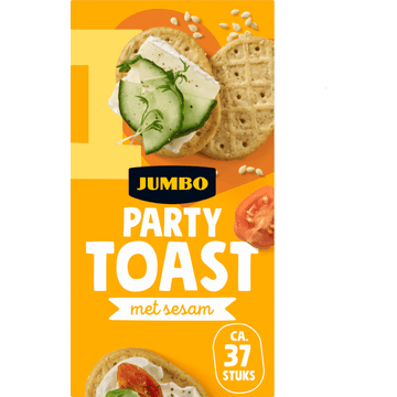 Jumbo Party Toast met Sesam 150 g