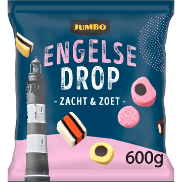 Jumbo Engelse Drop Zacht & Zoet 600 g