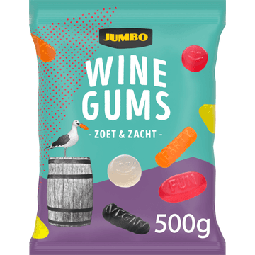 Jumbo Winegums Zoet & Zacht 500 g