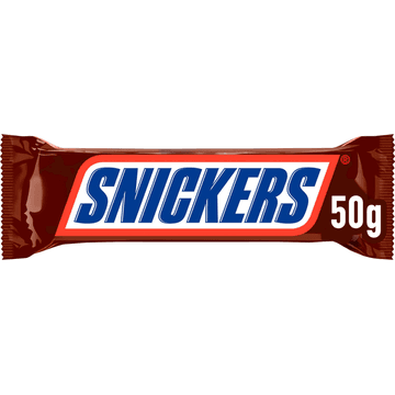 Snickers Chocolade pinda caramel reep 50g