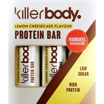 Killerbody Snack Lemon Cheesecake 2+1 Gratis 3 x 40 g