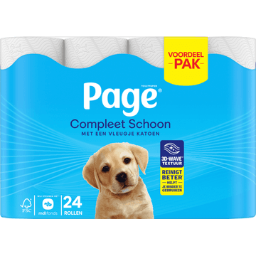 Page Compleet Schoon Toiletpapier 24-rollen
