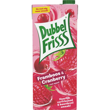 Dubbelfrisss Framboos-Cranberry 1,5 L