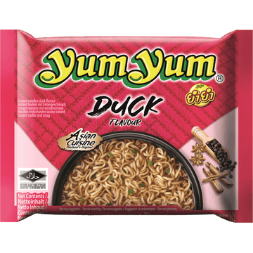 Yum Yum Instant Noedels Eendsmaak 60 g