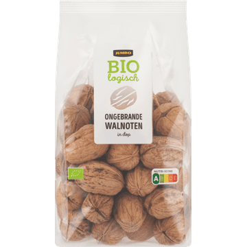 Jumbo Biologisch Ongebrande Walnoten in Dop 400g