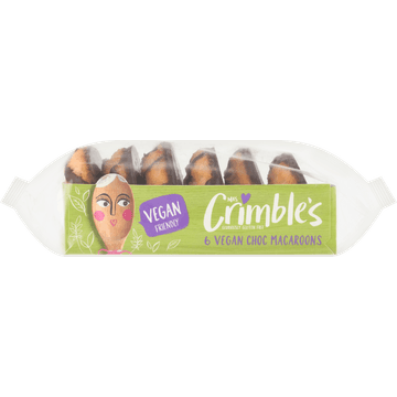 Mrs Crimble's Vegan Choc Macaroons 6 Stuks 195 g