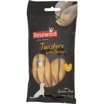 Rosewood Twister Small 6 Stuks