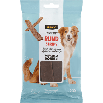 Jumbo Honden Snack met Rund Strips 200 g