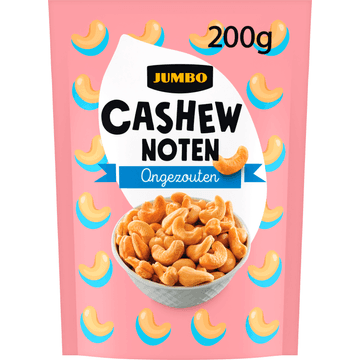 Jumbo Cashewnoten Ongezouten 200 g