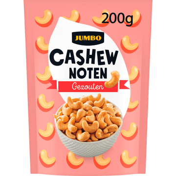 Jumbo Cashewnoten Gezouten 200 g