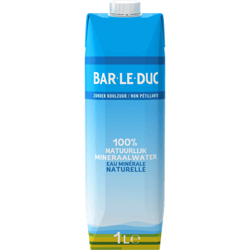 Bar-le-Duc Natuurlijk Mineraalwater pak 1 L