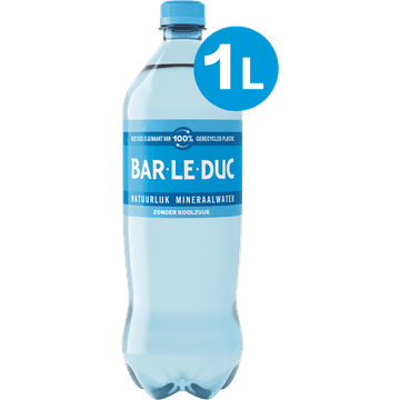 Bar-le-Duc Natuurlijk Mineraalwater zonder Koolzuur 1 L