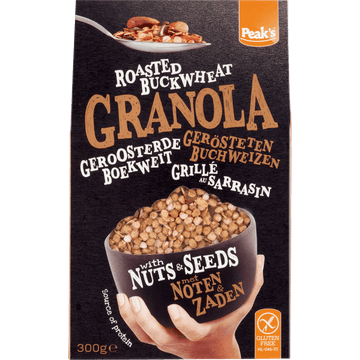 Peak's Granola Geroosterde Boekweit 300 g