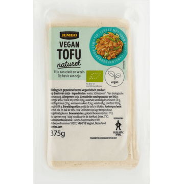 Jumbo Tofu Naturel 375g