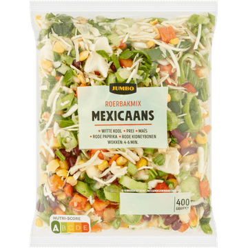 Jumbo Roerbakmix Mexicaans 400 g