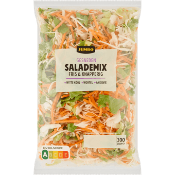 Jumbo Gesneden Salademix Fris & Knapperig 300 g