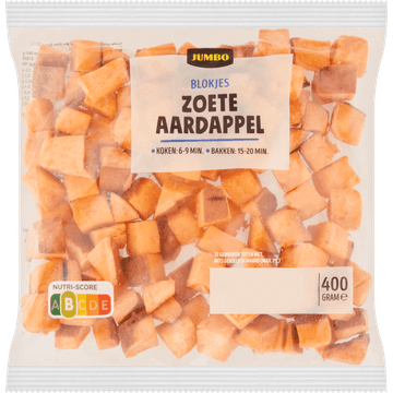Jumbo Blokjes Zoete Aardappel 400 g