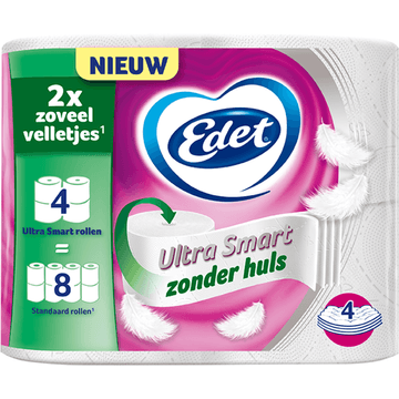 Edet Ultra Smart Toiletpapier 4 Rollen