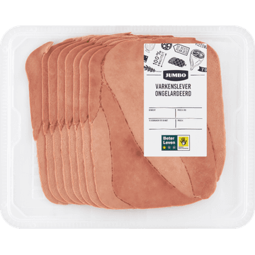 Jumbo Varkenslever Ongelardeerd ca. 100 g