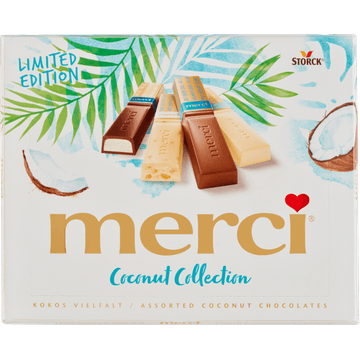 Merci Chocoladespecialiteiten Coconut Collection Limited Edition 20 Stuks