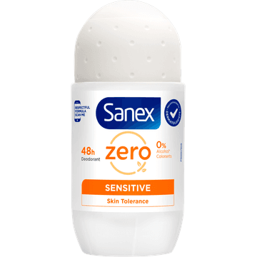 Sanex Zero% Sensitive Gevoelige Huid Deodorant Roller 50 ml