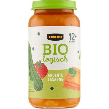 Jumbo Biologisch Babyvoeding Groente Lasagne 12+ Maanden 250 g