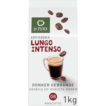 La Place Koffiebonen Lungo Intenso 1 KG