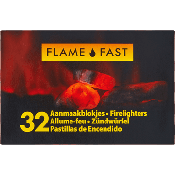 Flame Fast Aanmaakblokjes 32 Stuks