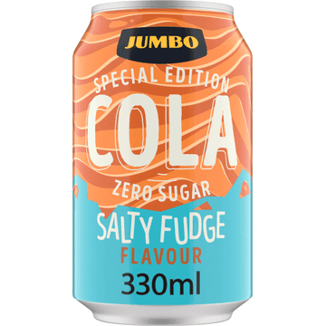 Jumbo Cola Zero Sugar Salty Fudge Edition 330ML