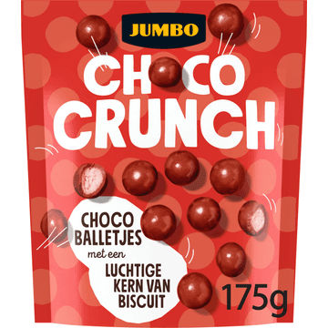 Jumbo Choco Crunch Chocoballetjes 175 g