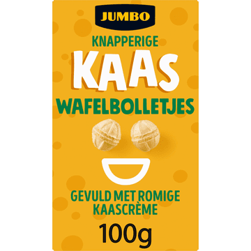 Jumbo Knapperige Kaas Wafelbolletjes 100 g