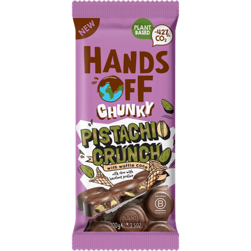 Hands Off Chunky Pistachio Crunch with Waffle Cone 100 g