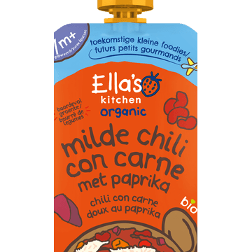 Ella's Kitchen Organic Milde Chili Con Carne met Paprika 7+ Maanden 130 g