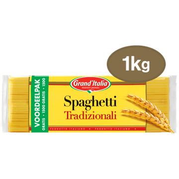 Grand'Italia Spaghetti Tradizionali Voordeelpak 1kg