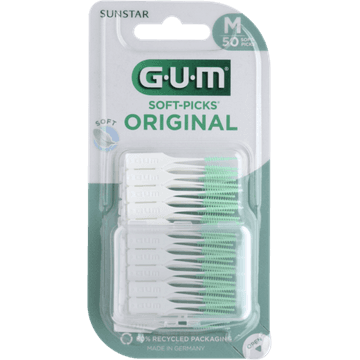 GUM Soft-Picks Original Regulier 50 Stuks