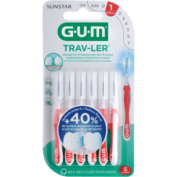 GUM Trav-Ler ISO 1 0.8 mm 1 Stuk